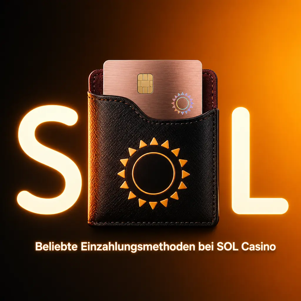 Beliebte Einzahlungsmethoden bei SOL Casino: Banküberweisung, Flexepin, MiFinity, Bitcoin, Ethereum und Tether