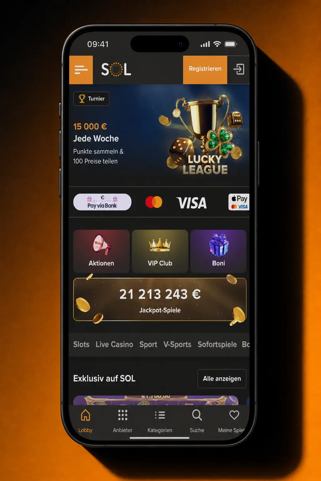 SOL Casino Einzahlung Schritt-für-Schritt-Anleitung für Deutschland mit Zahlungsmethoden und Kontoaufladen