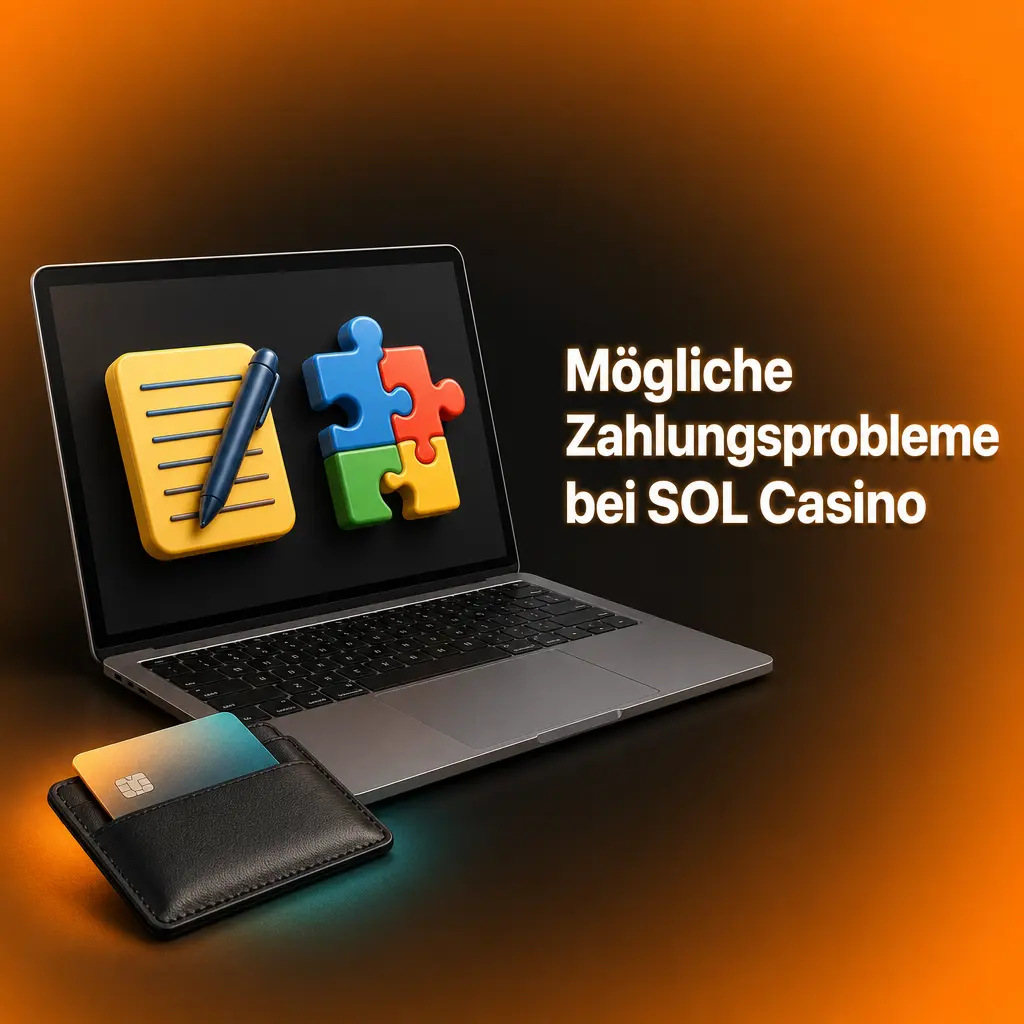SOL Casino Zahlungsprobleme: Einzahlung, Auszahlung, Verifikation und Krypto-Fehler lösen