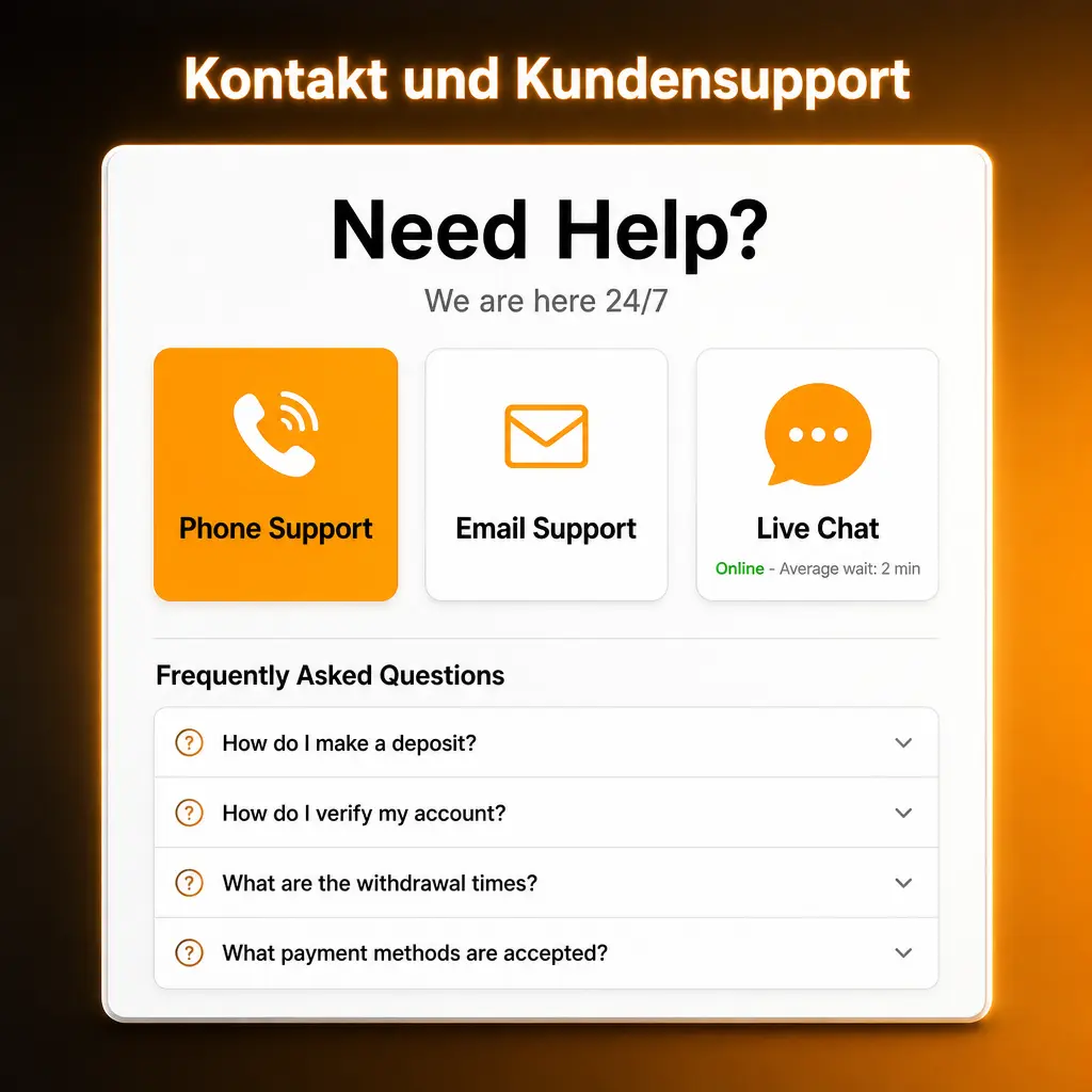 SOL Casino Kundensupport – 24/7 Live-Chat und E-Mail-Hilfe auf Deutsch und Englisch verfügbar