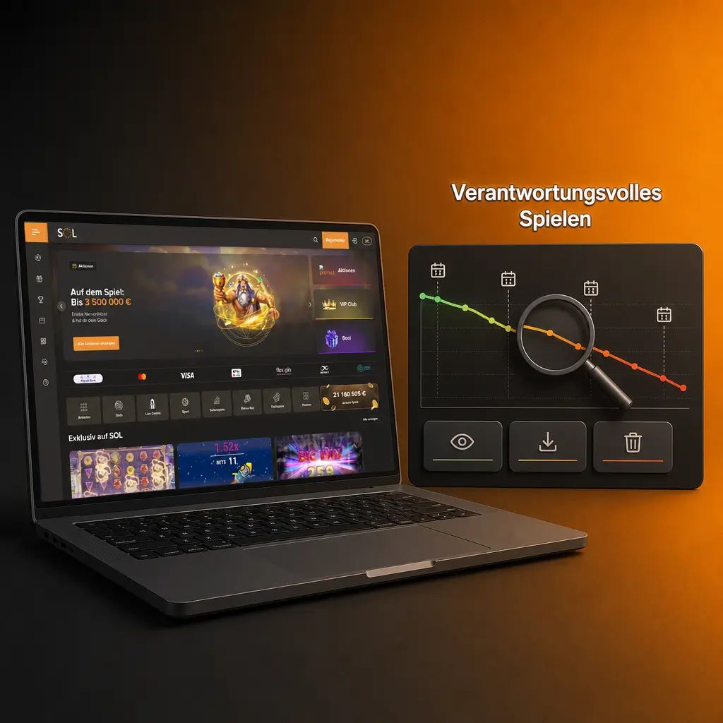 SOL Casino Verantwortungsvolles Spielen: Schutztools wie Limits, Spielpausen und Selbstausschluss für deutsche Spieler